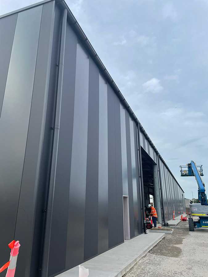 Axis Metal Roofing project - Marrrickville Warehouse