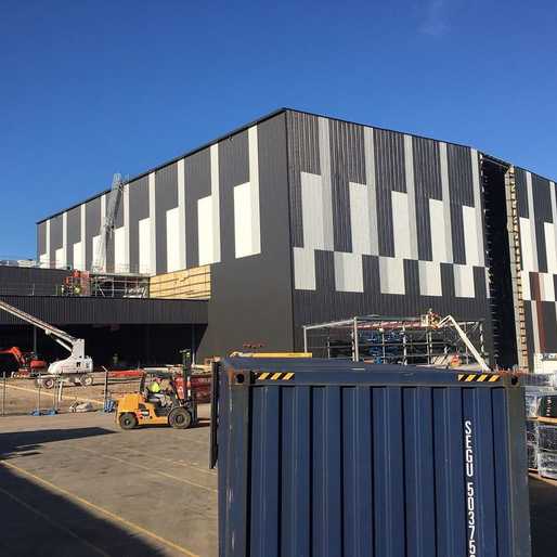 Update on our Arnotts project at Arndell Park ! #amr #axis #metalroofing #roofer #roofingnsw #cladding #roofing #steel #metal