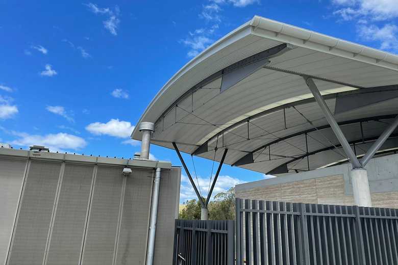Axis Metal Roofing project - Mount Annan Herbarium