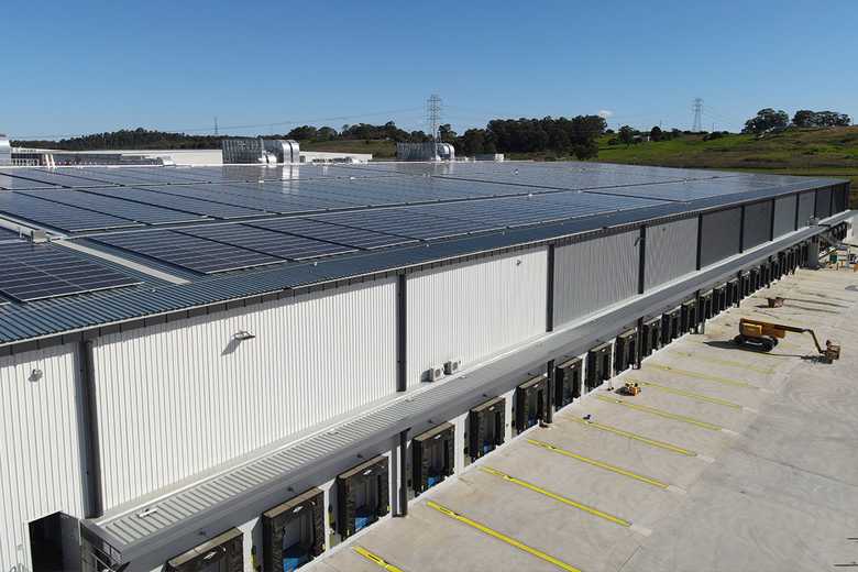 Axis Metal Roofing project - Ocado Warehouse